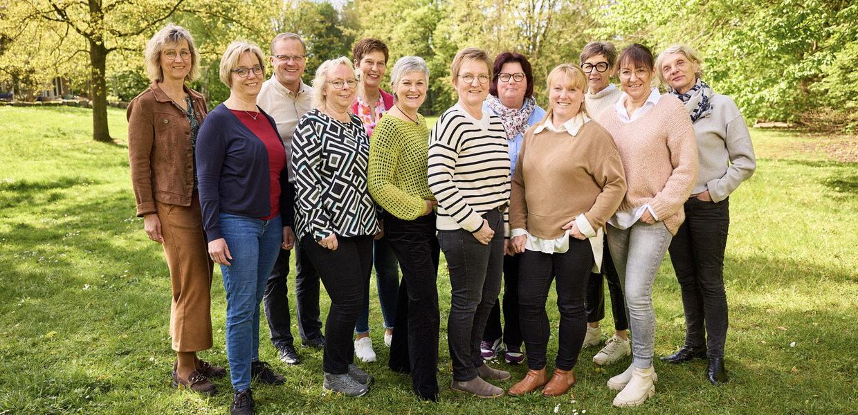 Das Team im Gruppenbild.